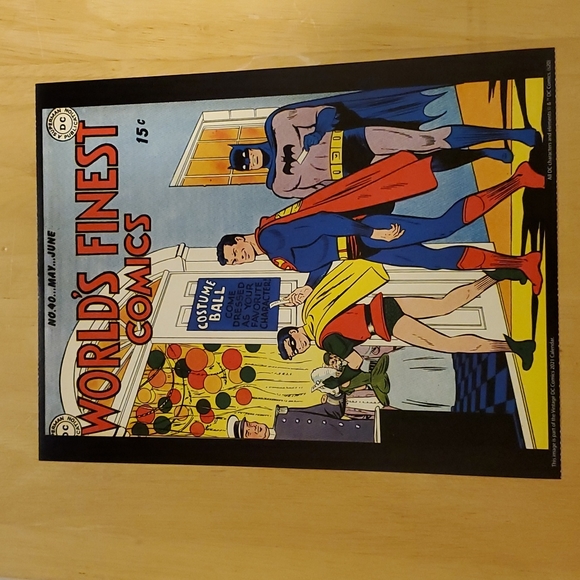 DC Other - DC World's Finest Comics # 40 Cover Poster